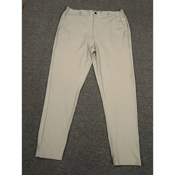 Cuts AO Joggers Men 2XL Brown Performance Stretch Athleisure Gym Workout - Picture 6 of 10